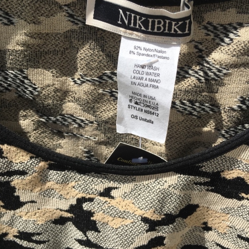 Made in USA spandex camo crop top brand new! - Picture 4 of 4